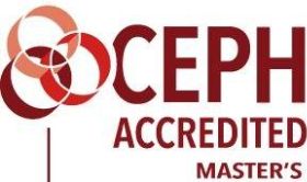 C E P H Accredited Master's logo.