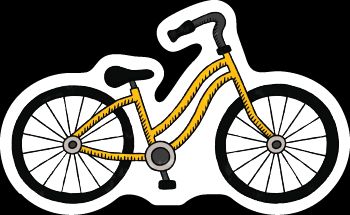 Illustration of bicycle.